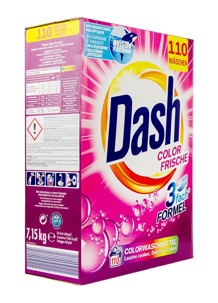 Порошок для стирки Color Frische 7,15 кг (110 стирок) Dash (225204091)