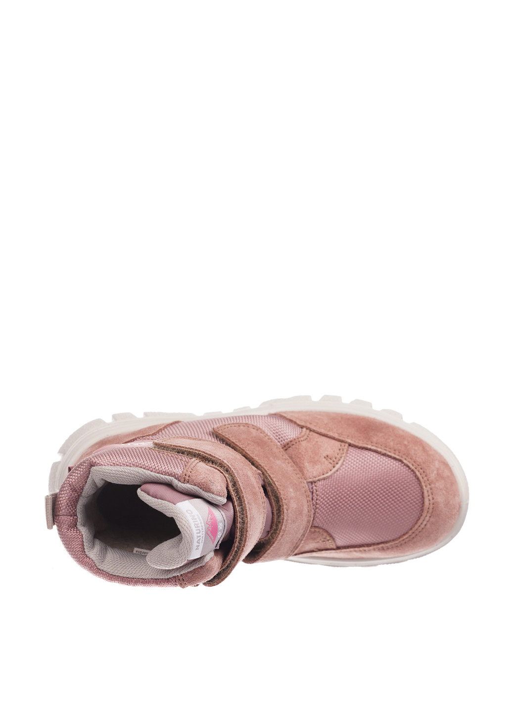 Розово-лиловые кэжуал зимние ботинки Naturino