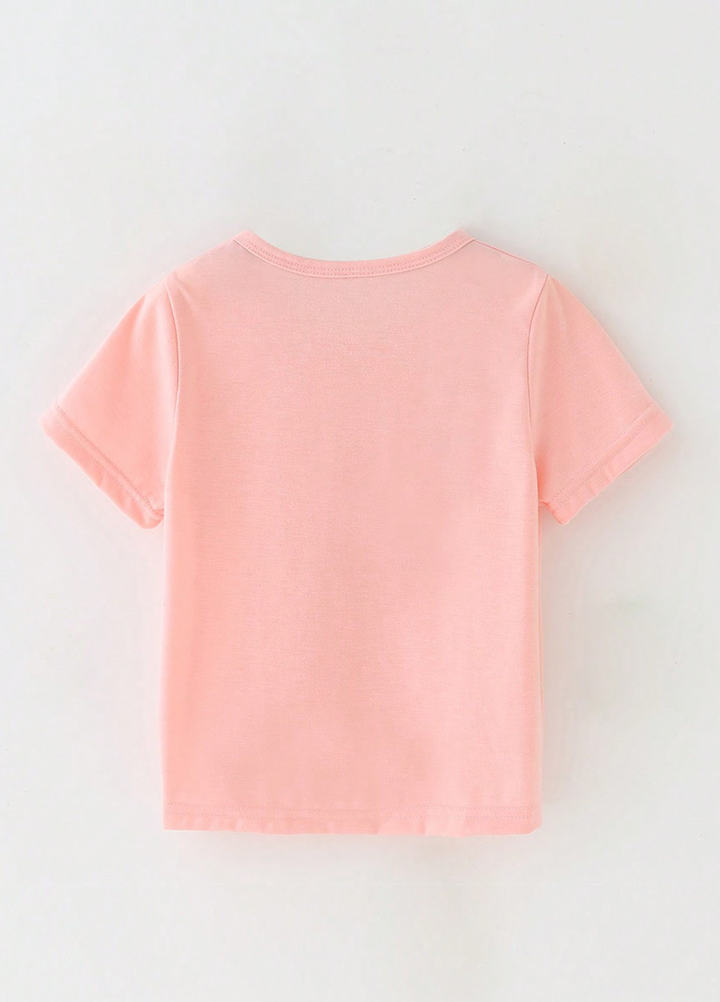 Светло-розовая летняя футболка SHEIN