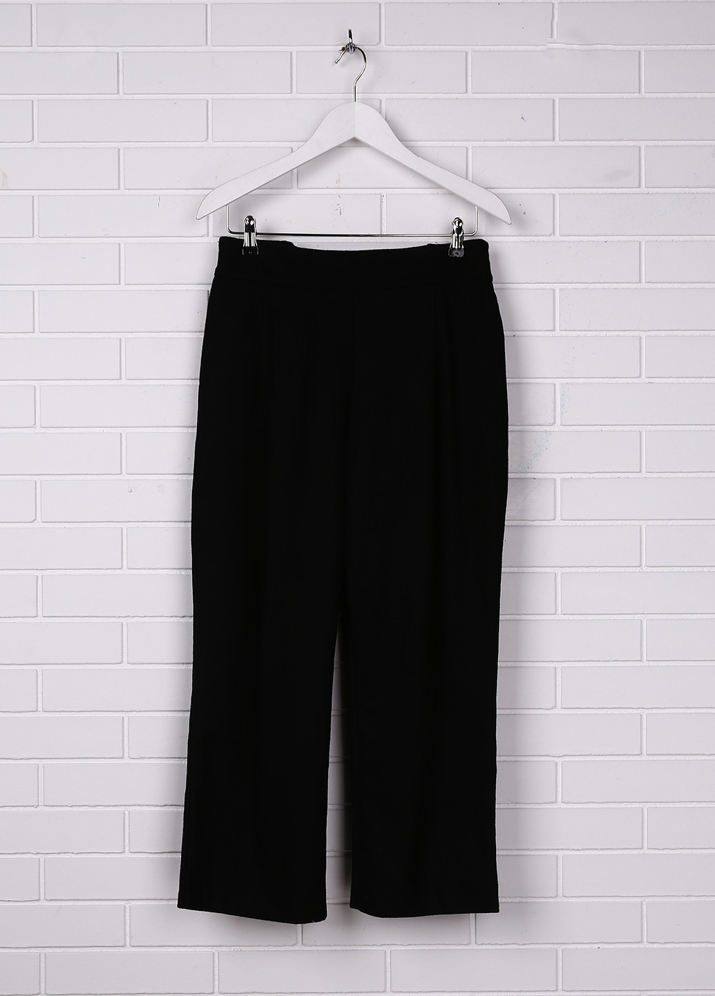 Черные кэжуал демисезонные прямые брюки Asos