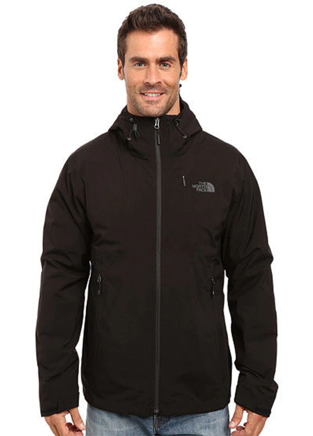 Чорна демісезонна куртка The North Face