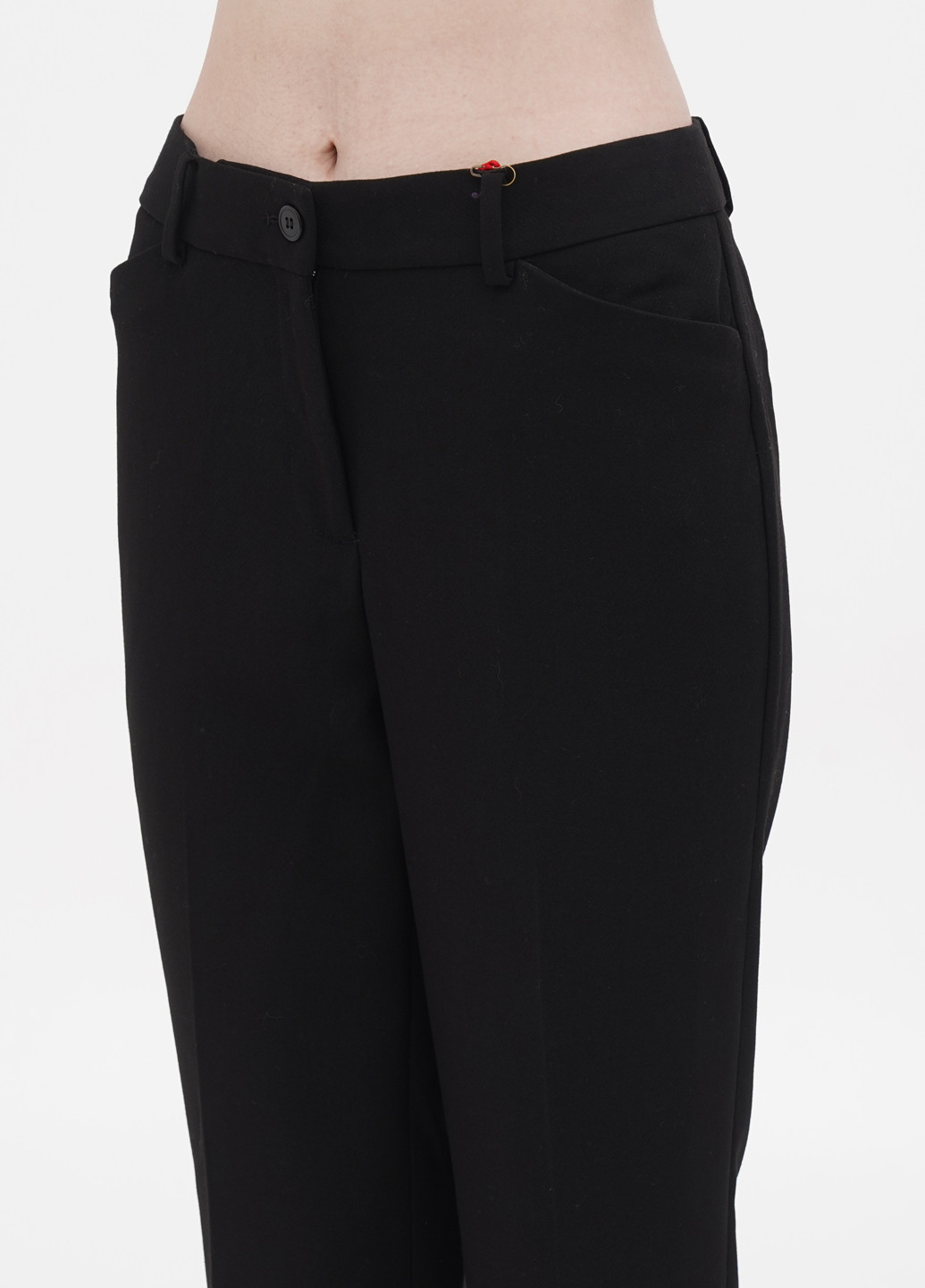 Черные кэжуал демисезонные зауженные, классические брюки Talbots