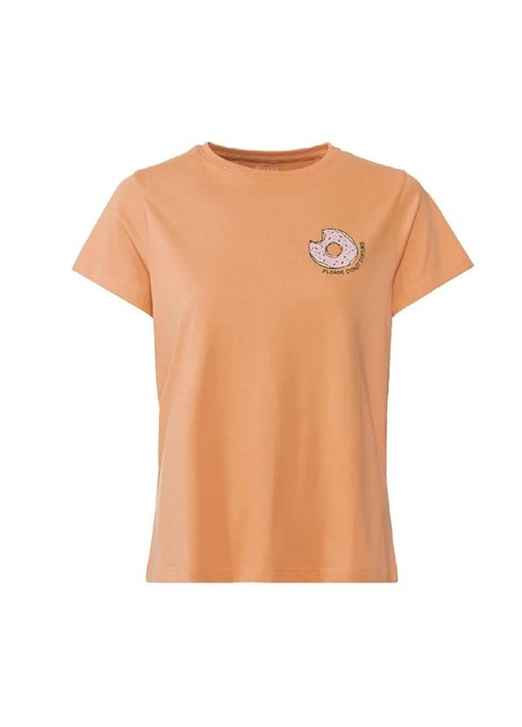 Оранжевая всесезон пижама (футболка, шорты) футболка + шорты Esmara