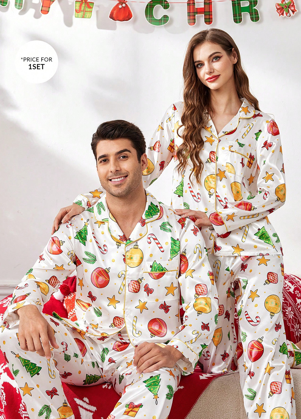 Пижама (рубашка, брюки) SHEIN (332110958)