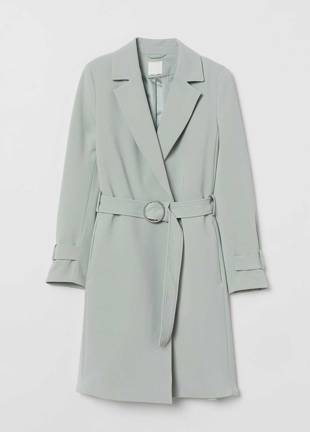 Светло-бирюзовое демисезонное Пальто H&M
