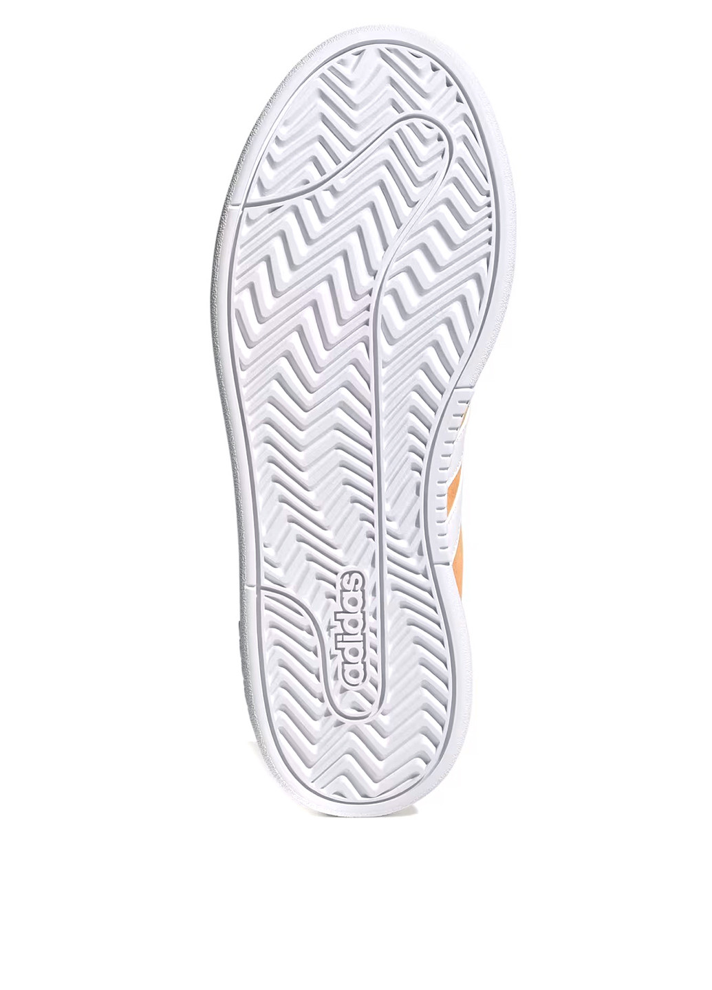 Оранжевые кеды adidas