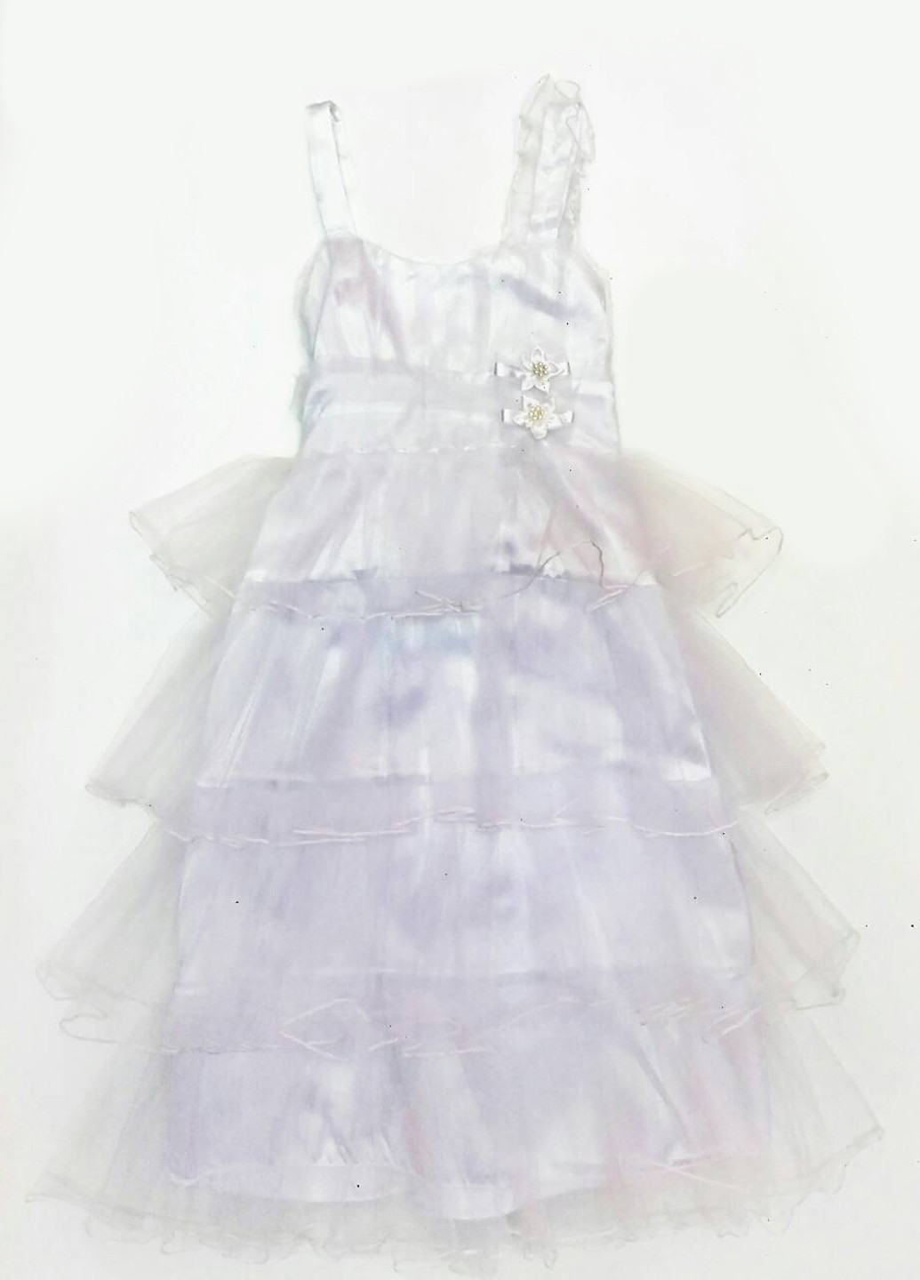 Розово-лиловое праздничный платье макси Piccolo L однотонное