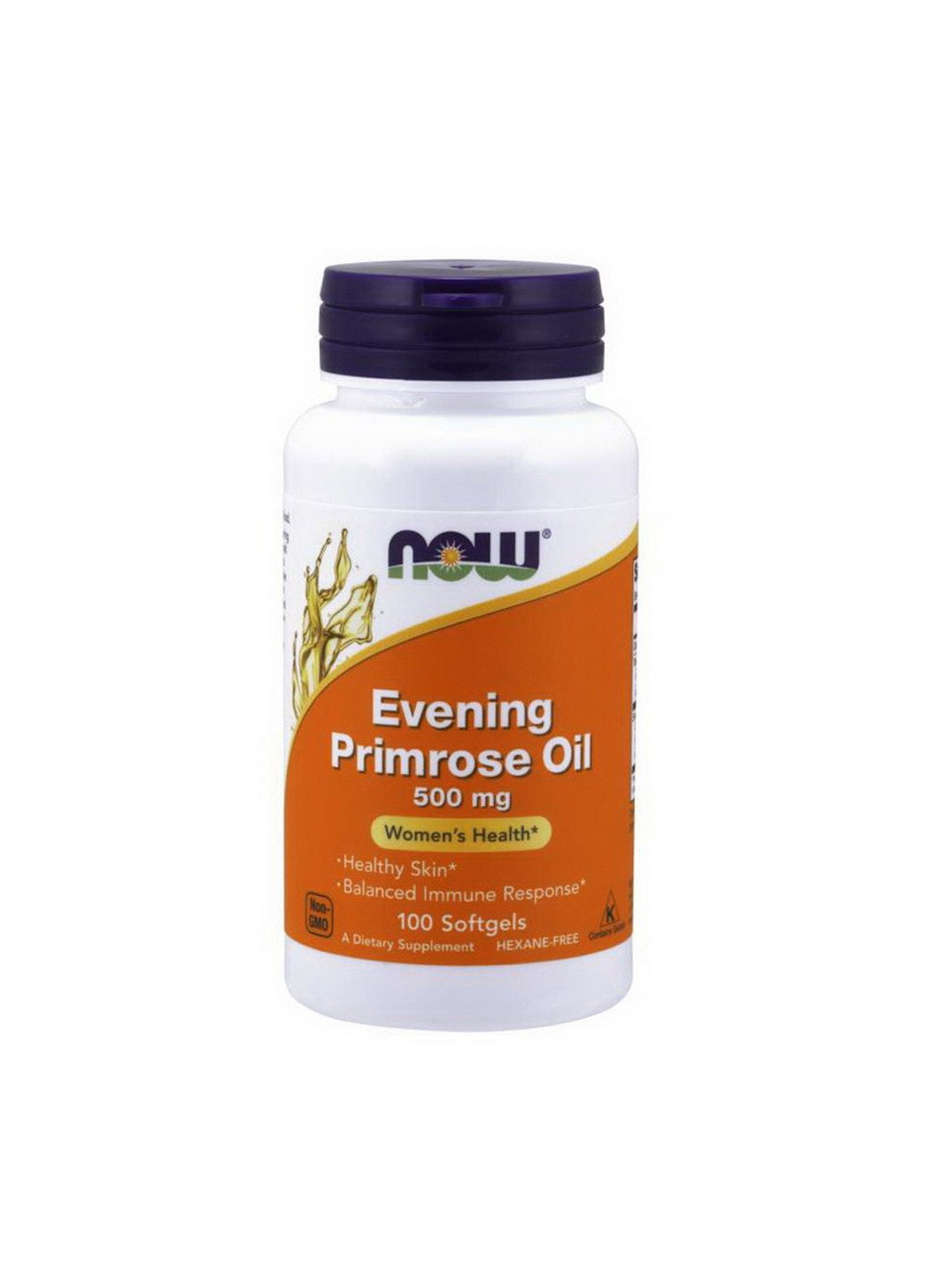 Масло Примулы Вечерней Now Evening Primrose Oil 500 mg (100 капс) нау Now Foods (255409183)