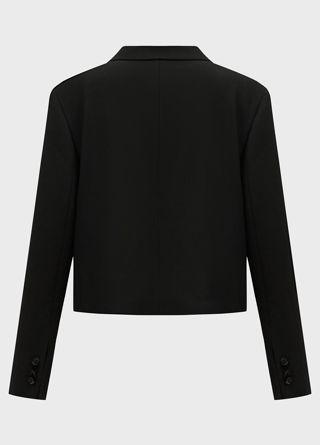 Черный женский жакет Drykorn однотонный - демисезонный