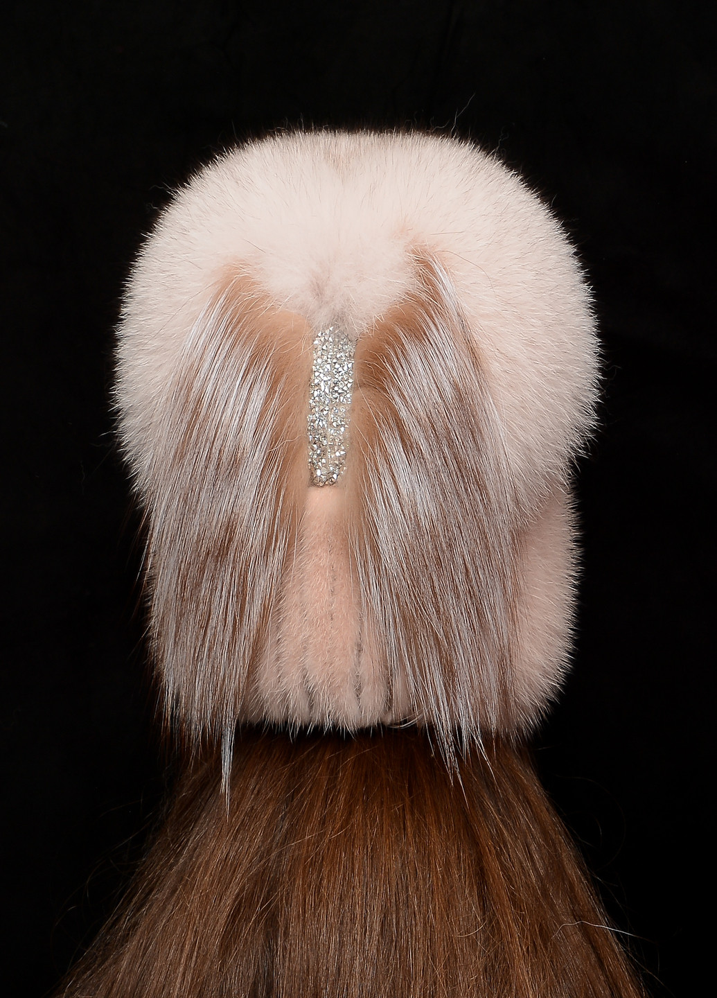 Теплая норковая женская шапка Меховой Стиль колибри (198688593)