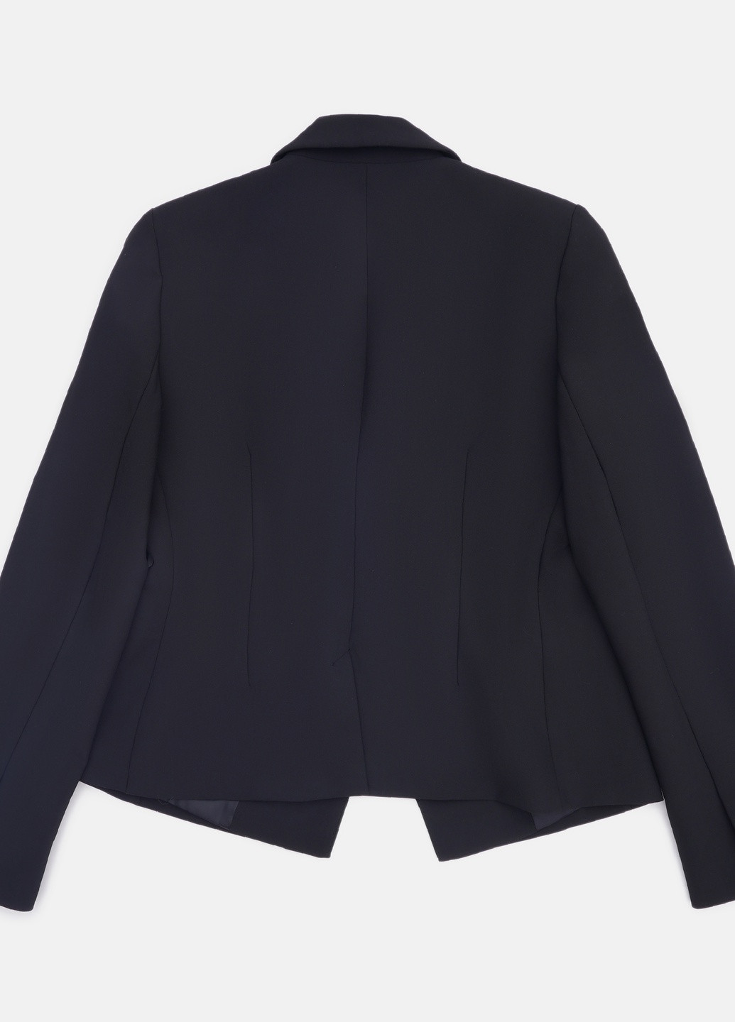 Черный женский пиджак Zara однотонный - всесезон