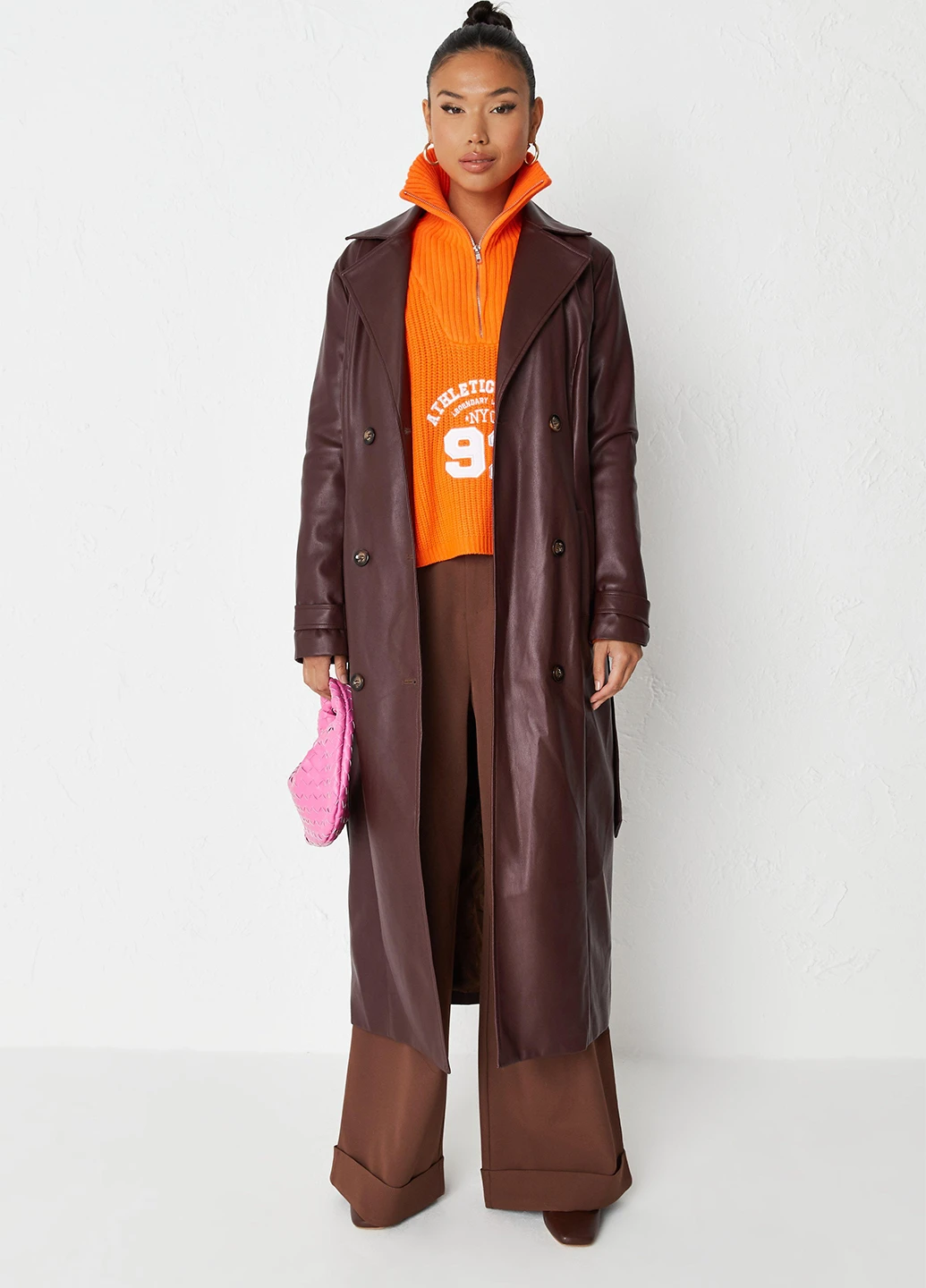Плащ Missguided на гудзиках демісезон (260955574)