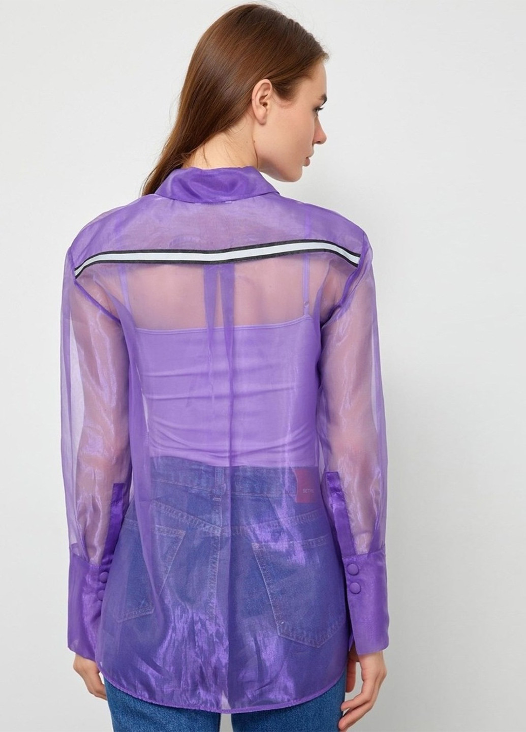 Фиолетовая демисезонная блуза Setre
