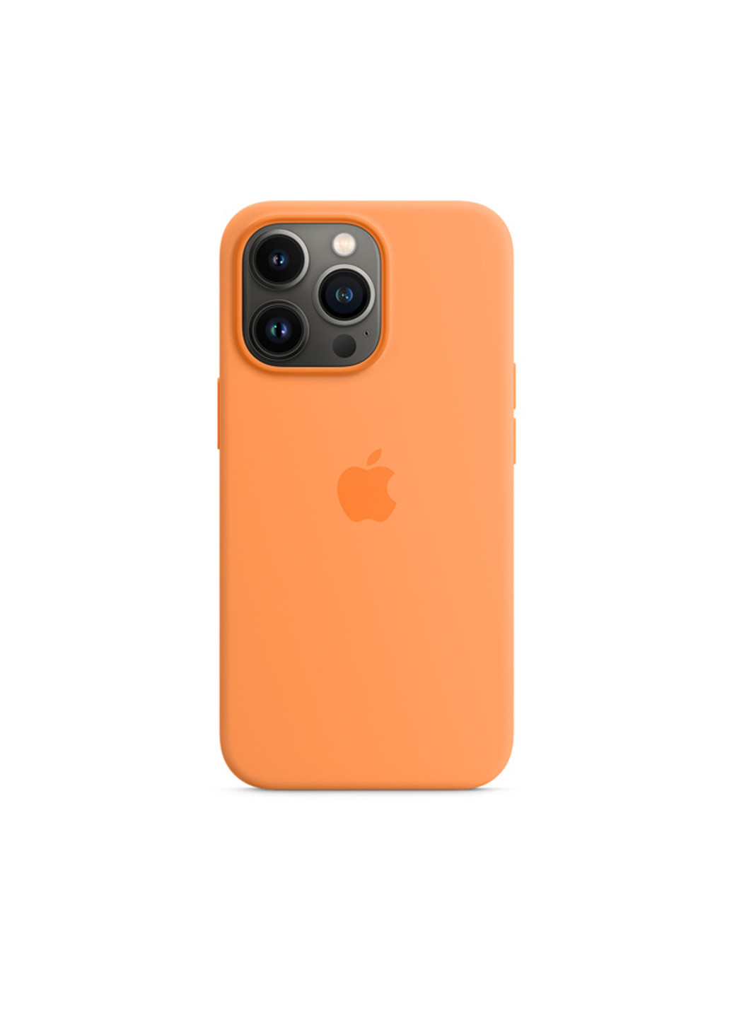 Чехол силиконовый soft-touch Apple Silicone case для iPhone 13 Pro Max оранжевый Marigold ARM (251460772)