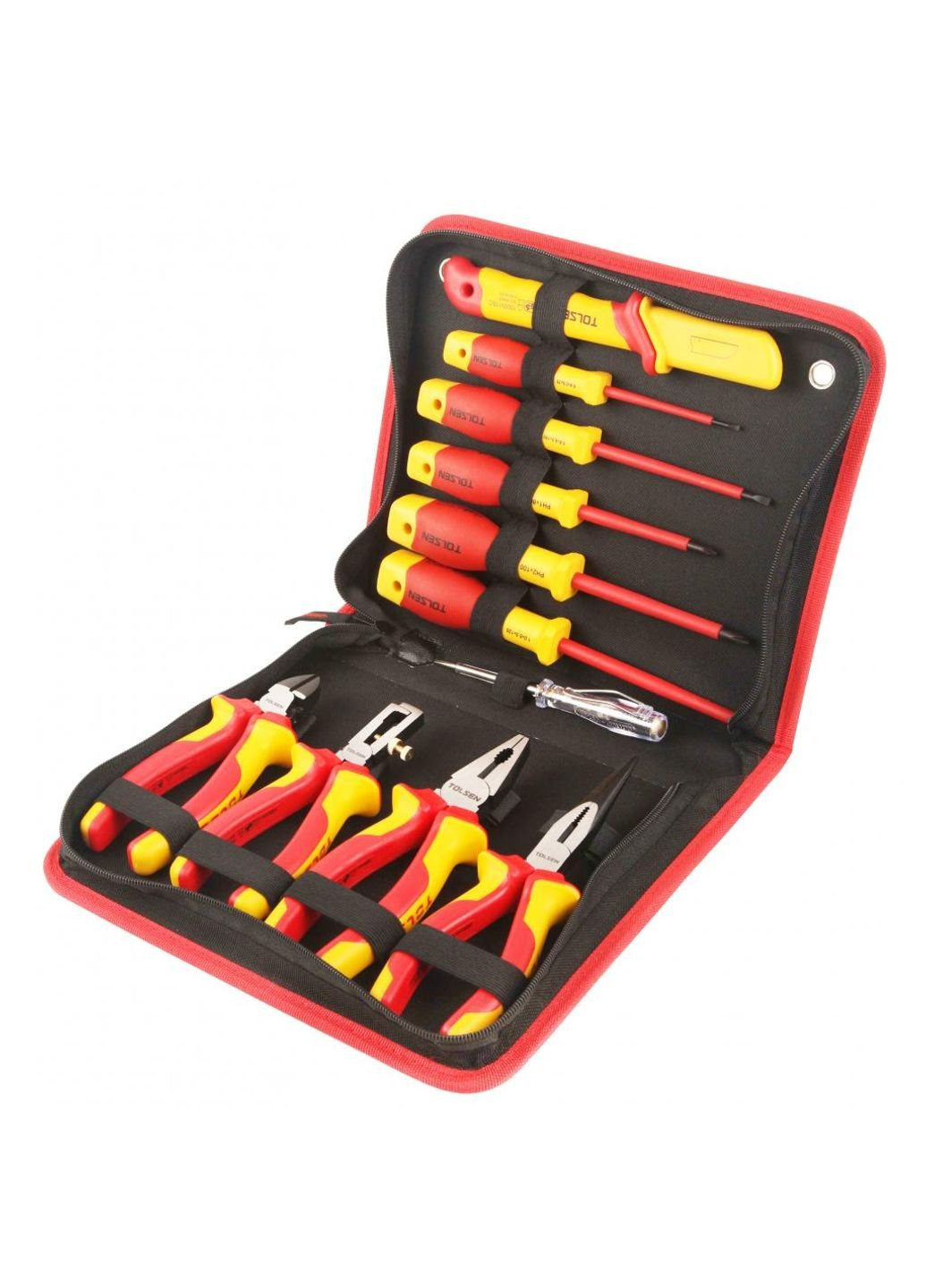 Набір інструментів діелектричного VDE 11 пр. (V83411) Tolsen (252409774)