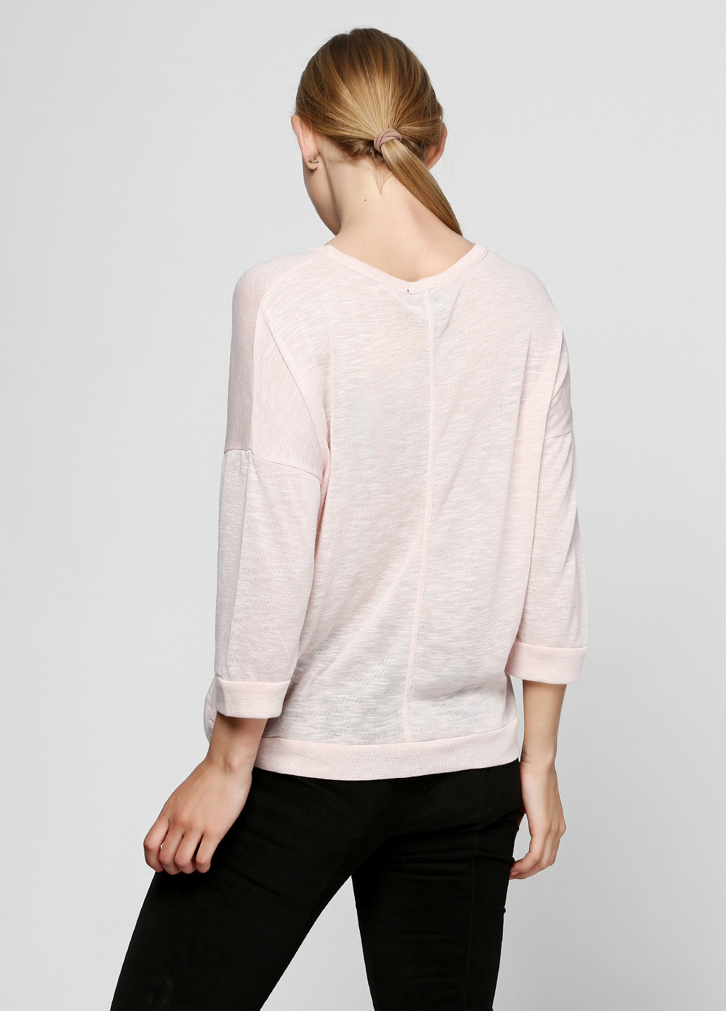Розовый демисезонный пуловер пуловер Ellos
