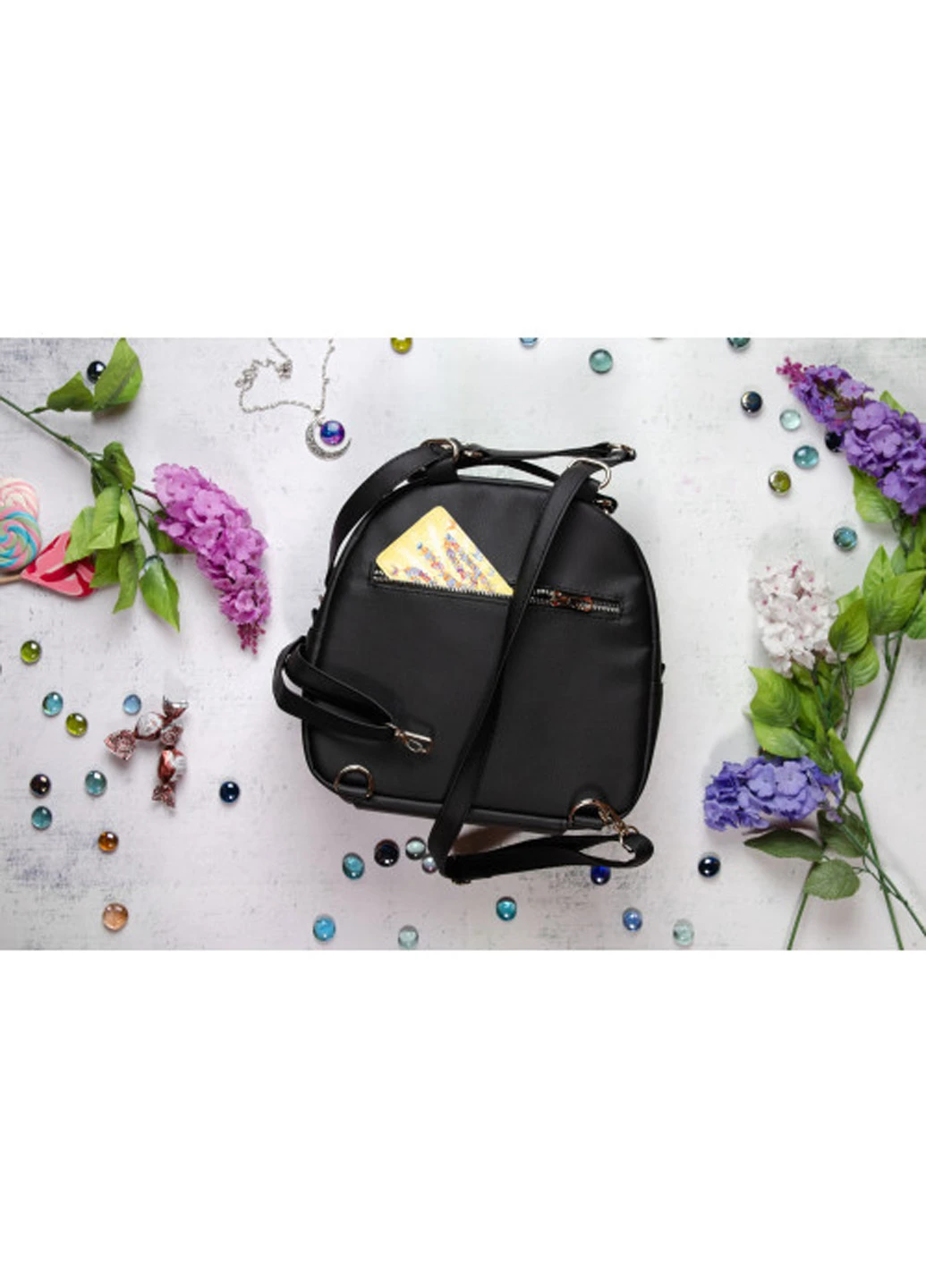 Жіночий рюкзак 23х10х20 см Sambag (210476216)
