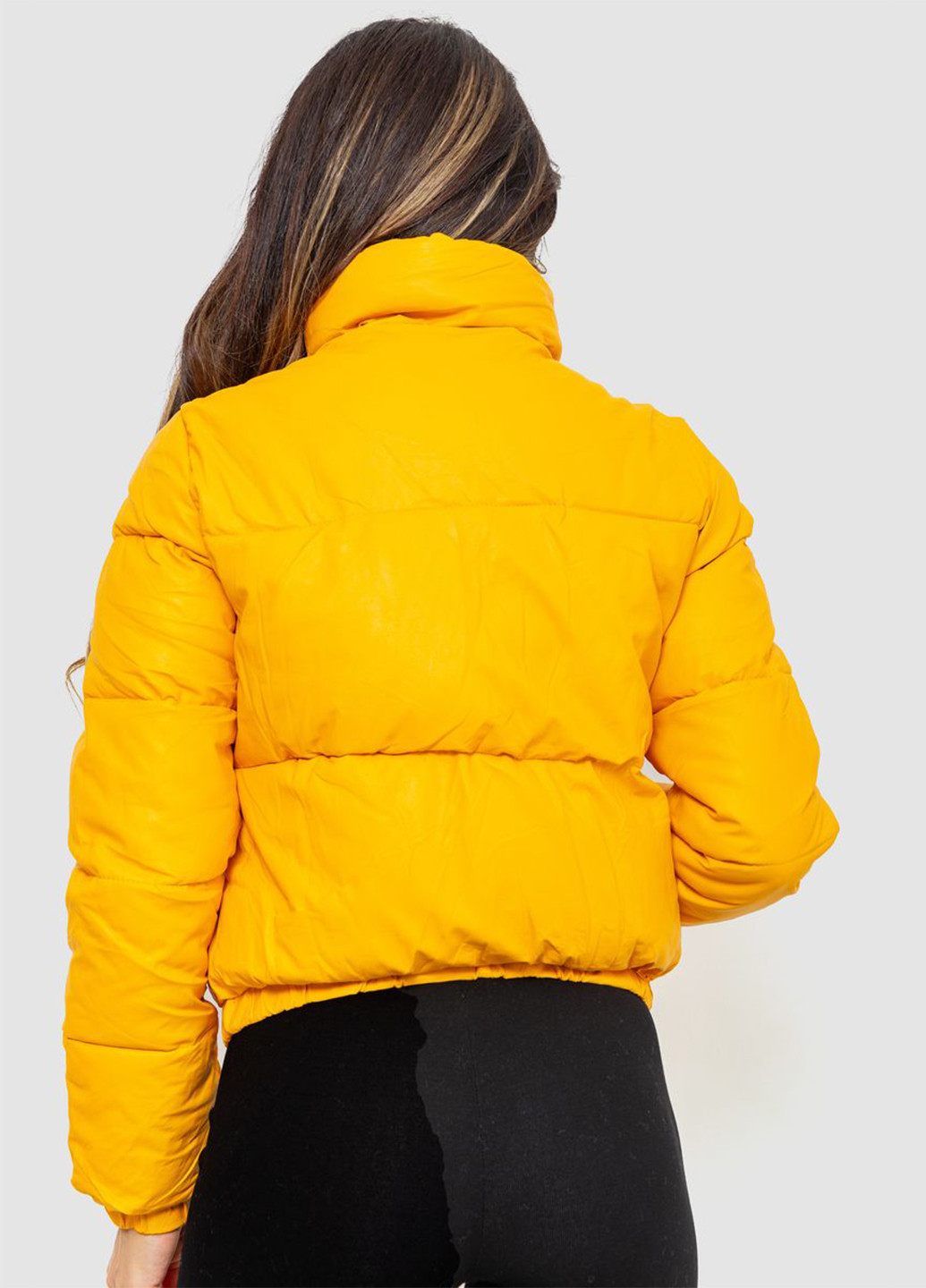 Желтая демисезонная куртка Ager
