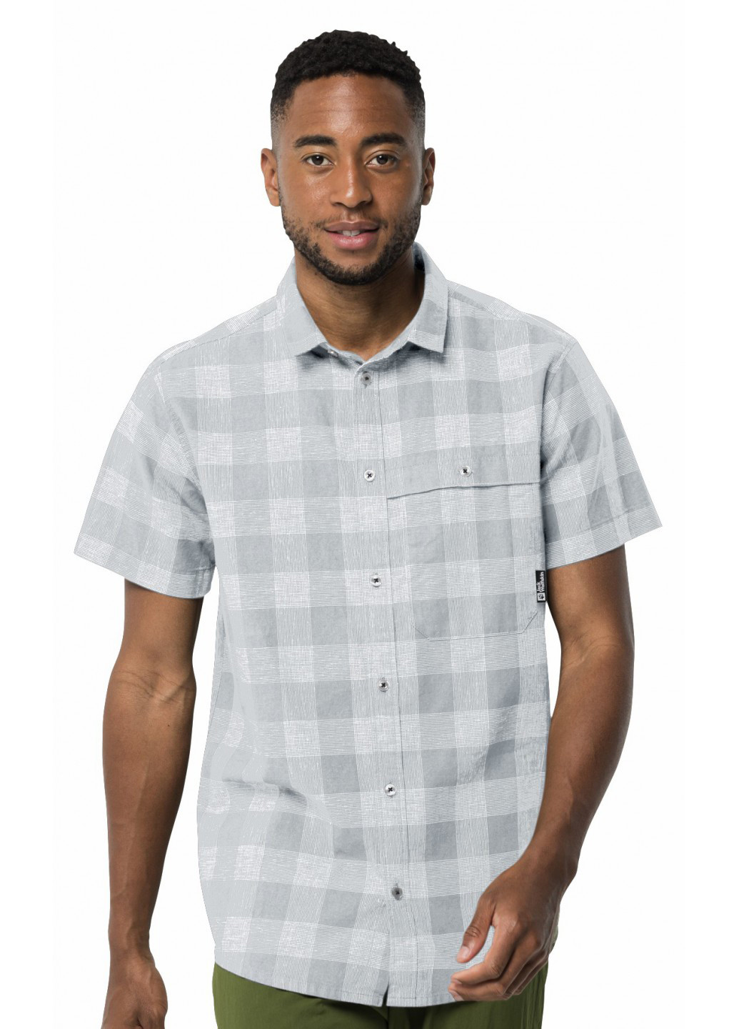 Цветная кэжуал рубашка в клетку Jack Wolfskin