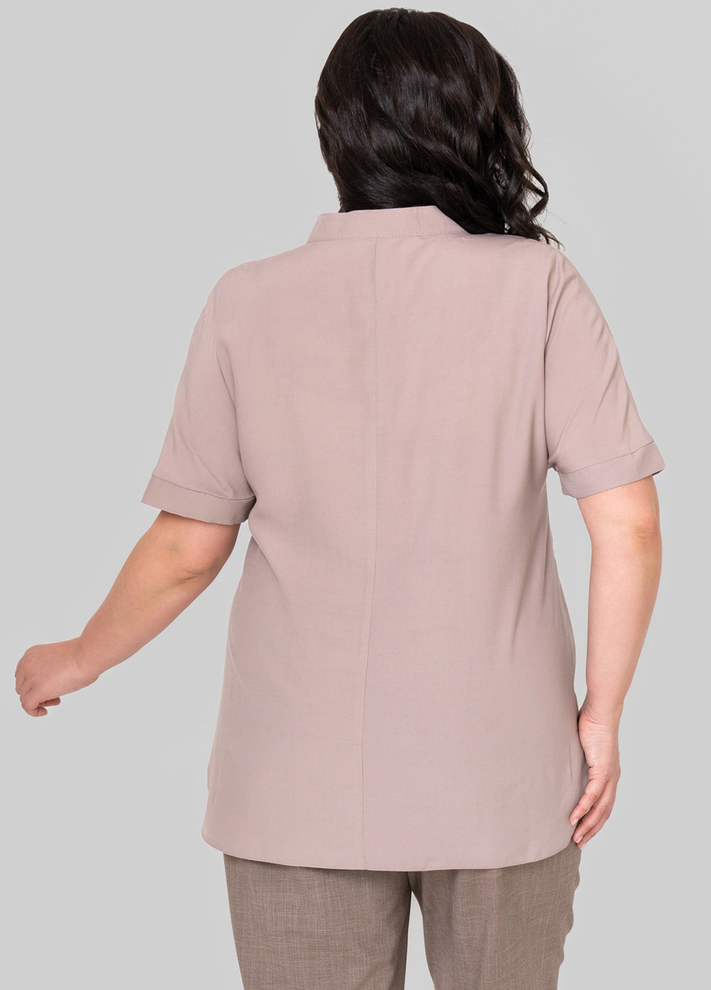 Светло-коричневая блуза A'll Posa