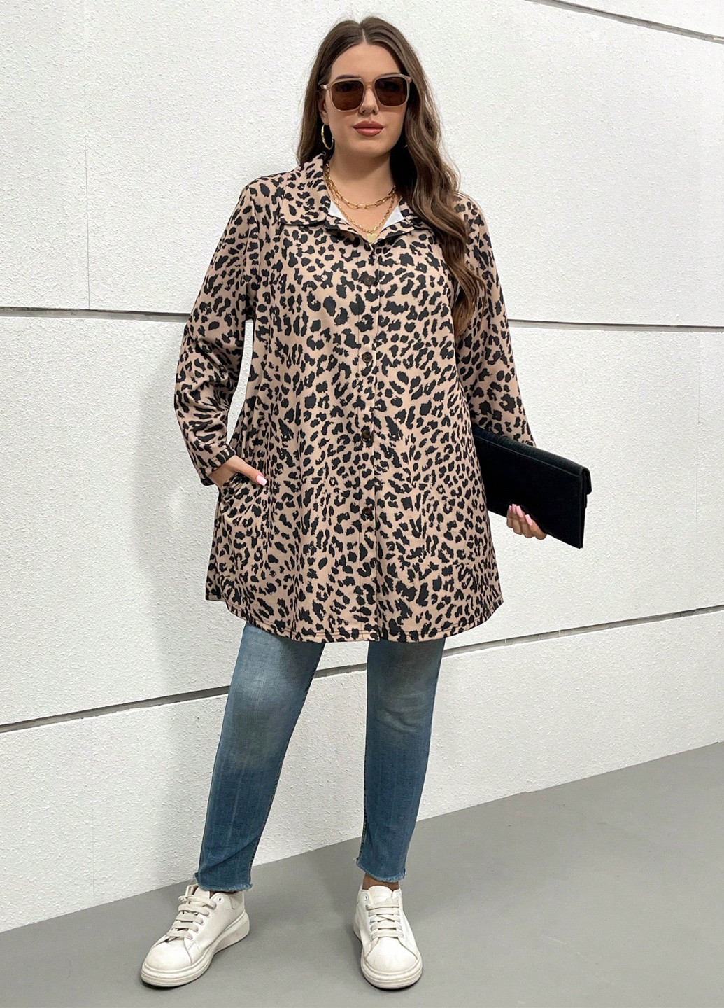 Куртка-сорочка SHEIN (341251061)