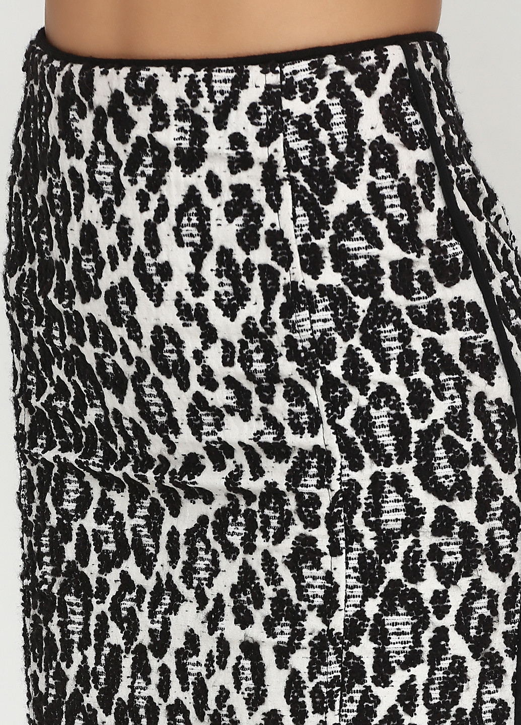 Черная кэжуал однотонная юбка Daniela Drei карандаш
