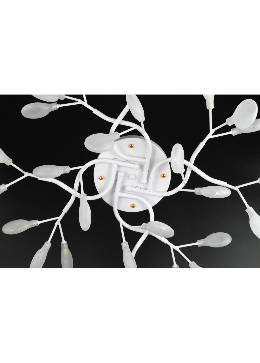 Люстра стельова на 28 лампочок H686/28-wh-fr Білий 23х75х75 см. Sunnysky (253122287)