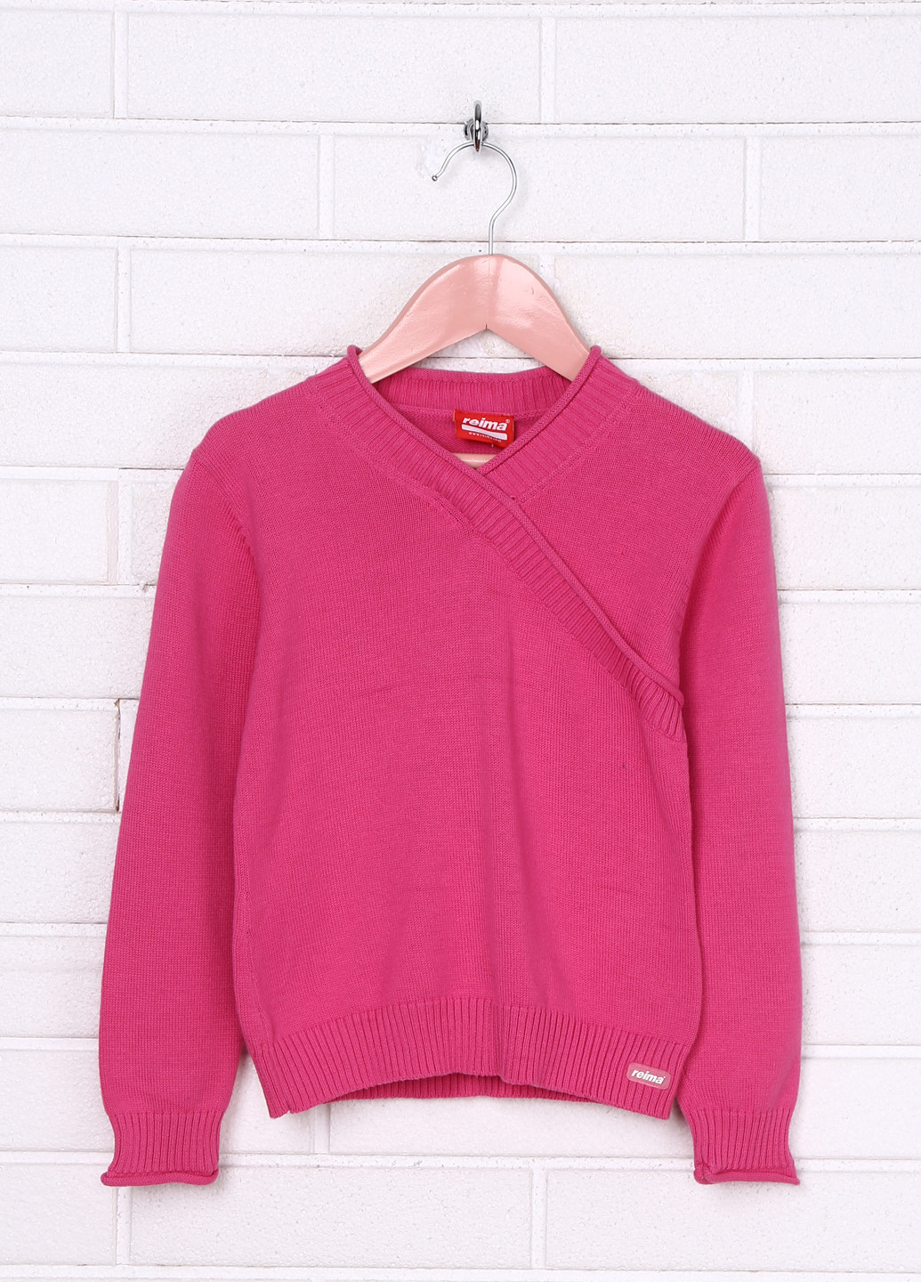 Розовый демисезонный пуловер пуловер Reima