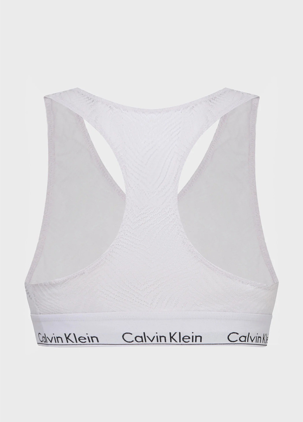 Сиреневый топ бюстгальтер Calvin Klein без косточек полиамид