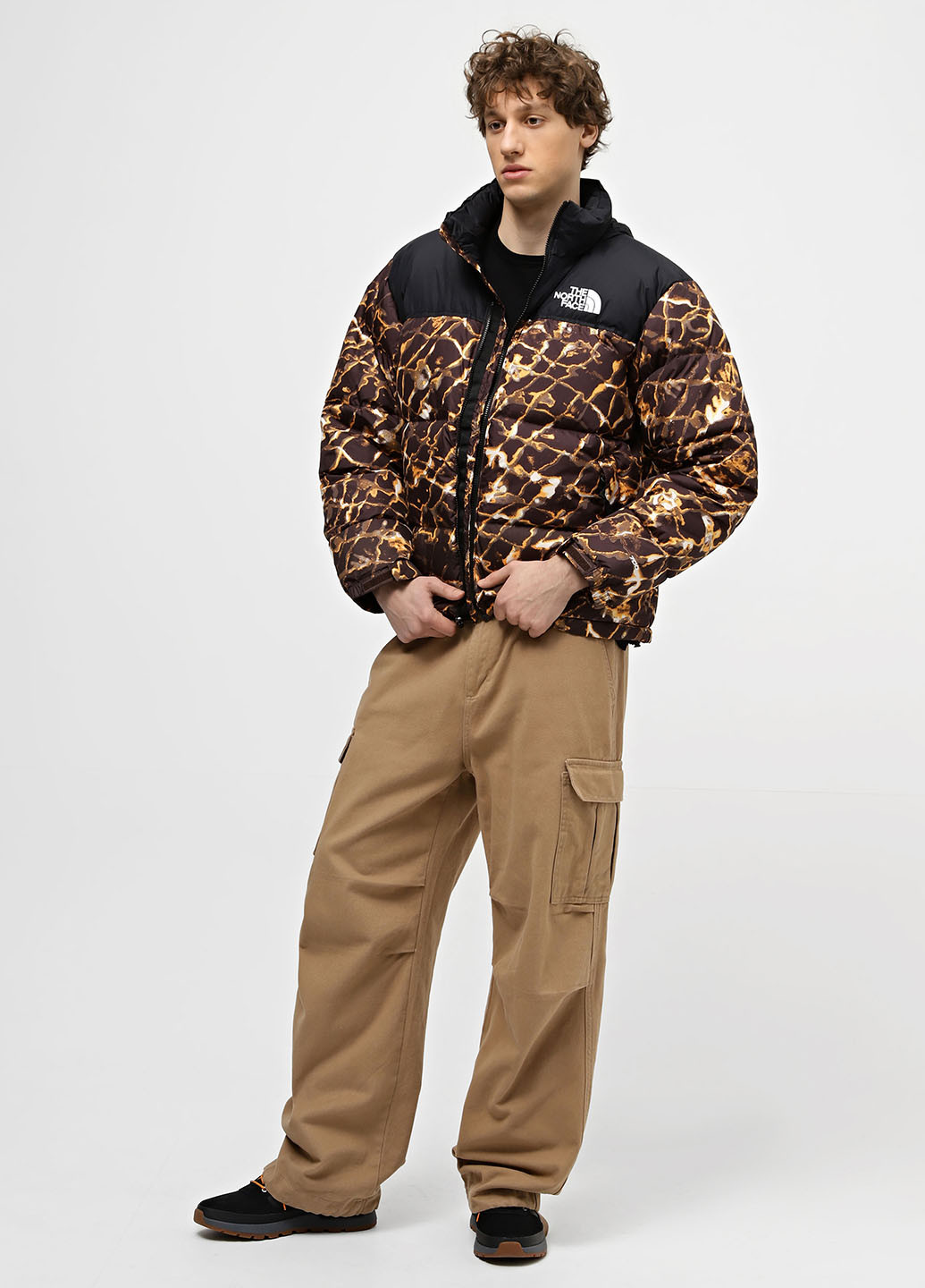 Комбінований зимній Пуховик The North Face