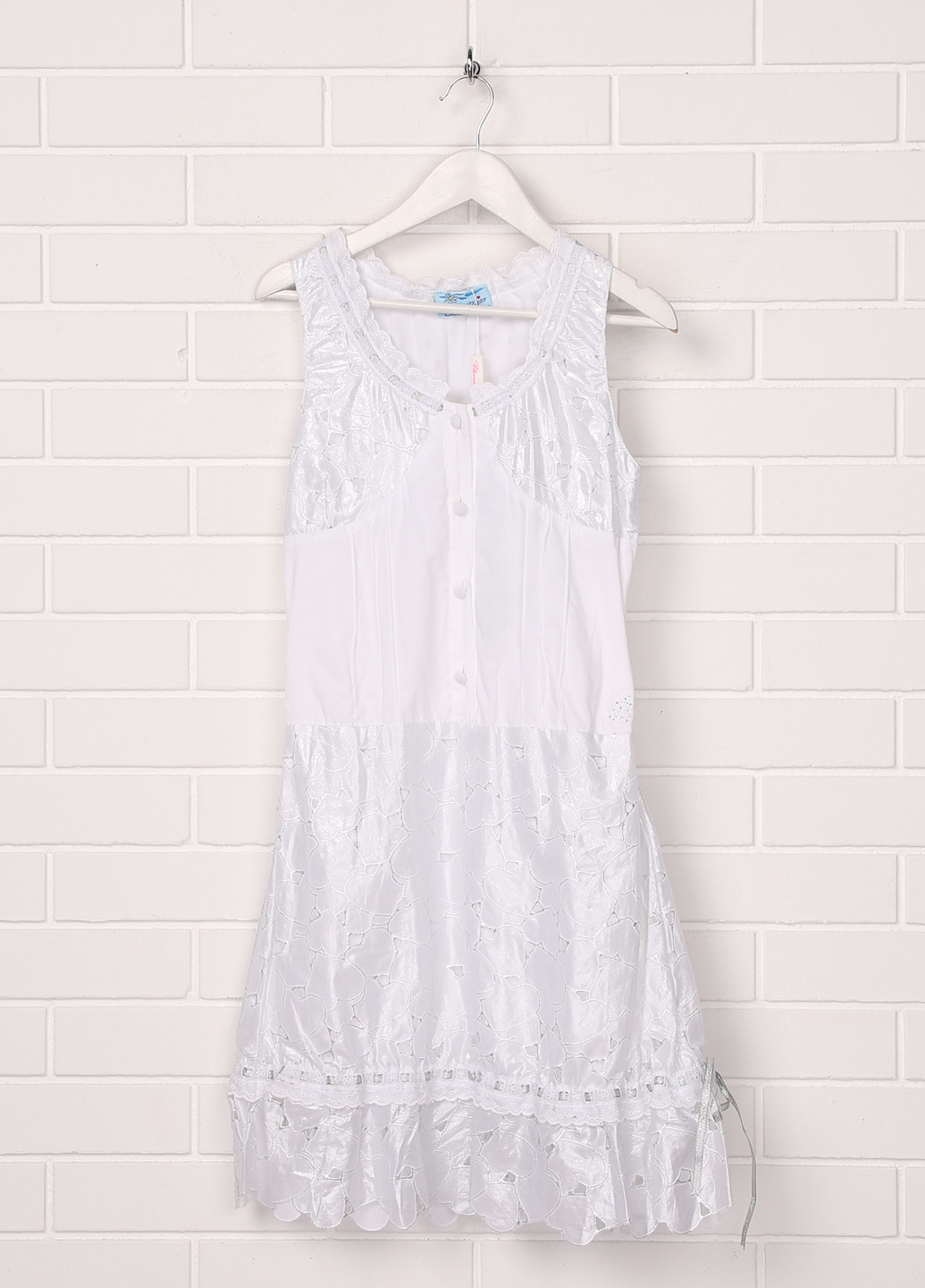 Белое платье Blumarine (119242018)