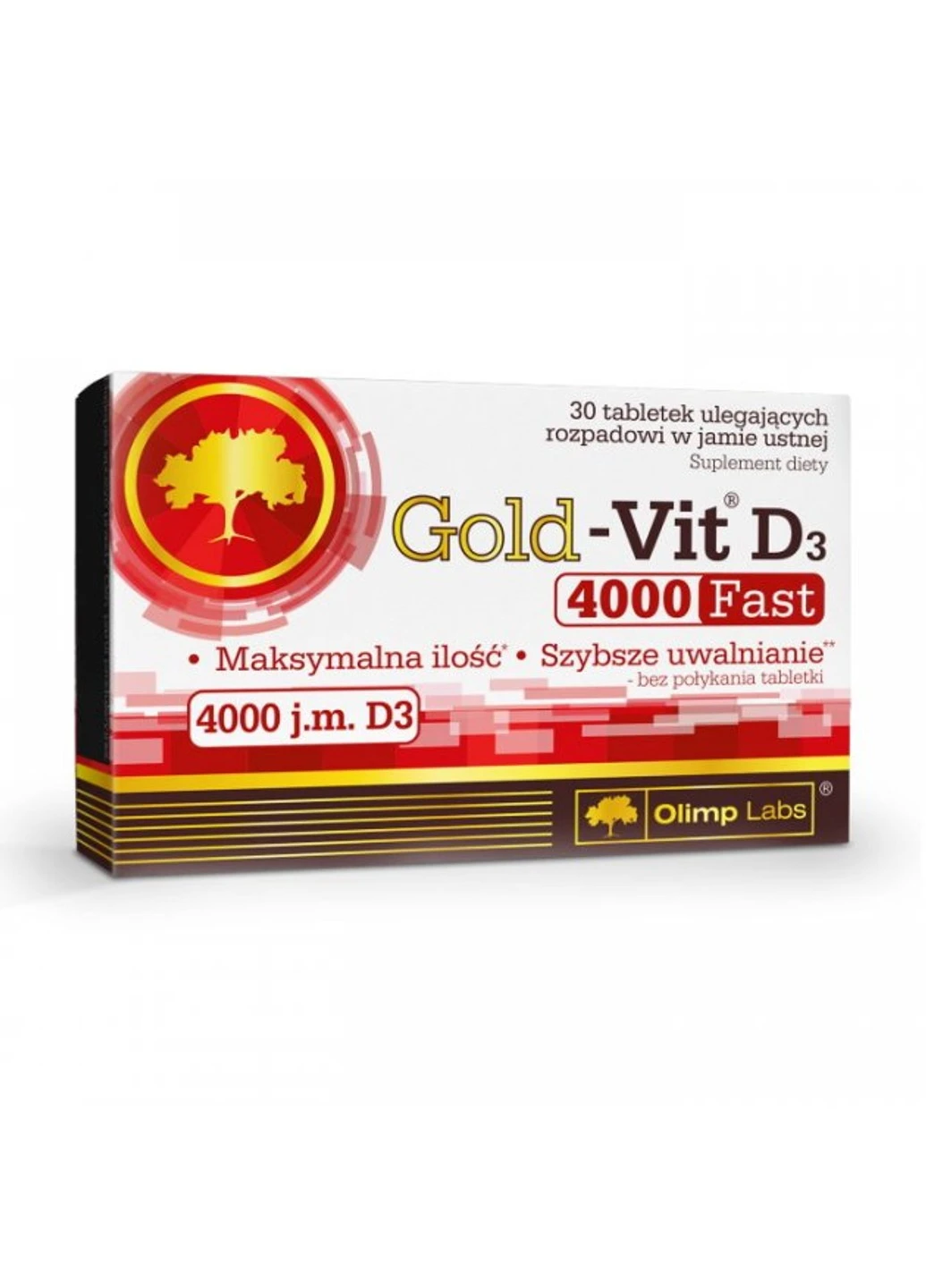 Вітамін Д3 Gold Vit D3 4000 IU 90 таблеток Olimp (255410468)