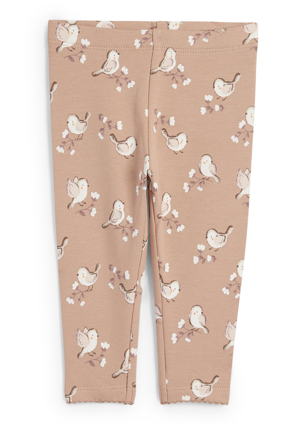 Бежевые демисезонные леггинсы C&A