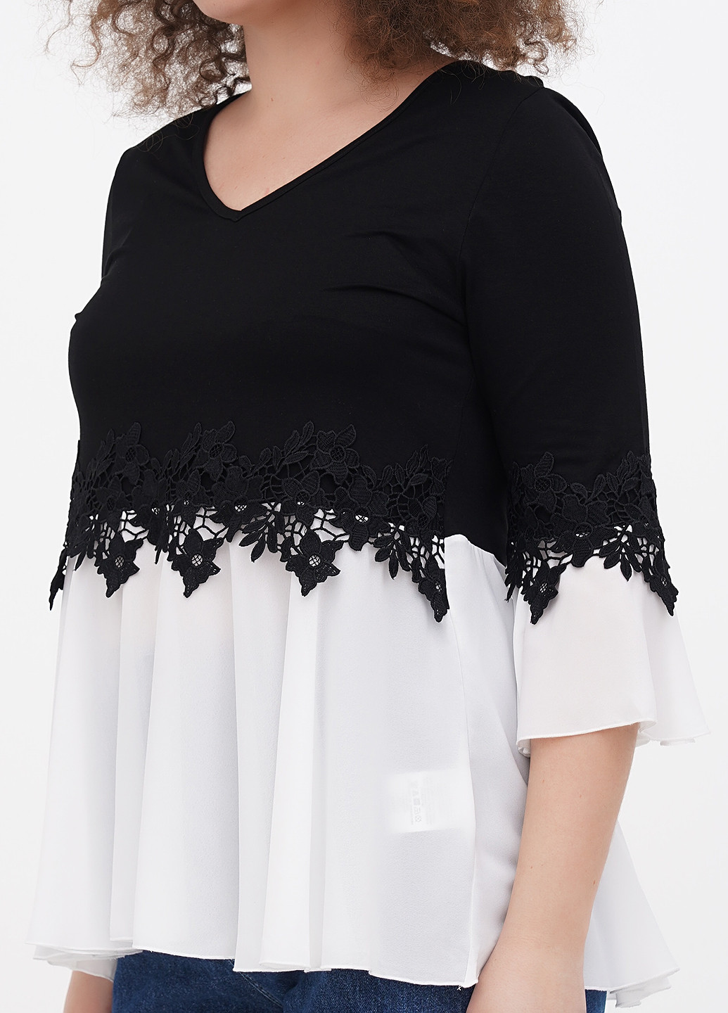 Чорна блузка Fair Lady