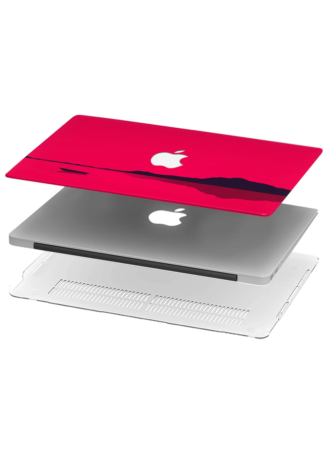Чохол пластиковий для Apple MacBook Pro 13 A1706 / A1708 / A1989 / A2159 / A1988 Мінімалізм (Minimal landscape) (9648-2783) MobiPrint (219124048)