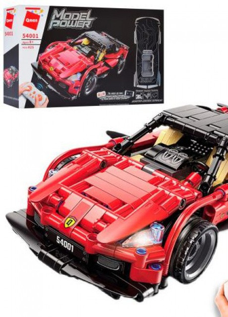 Конструктор радіоурядження 54001 спорткар 23 см, 4225 дет Qman (253827892)