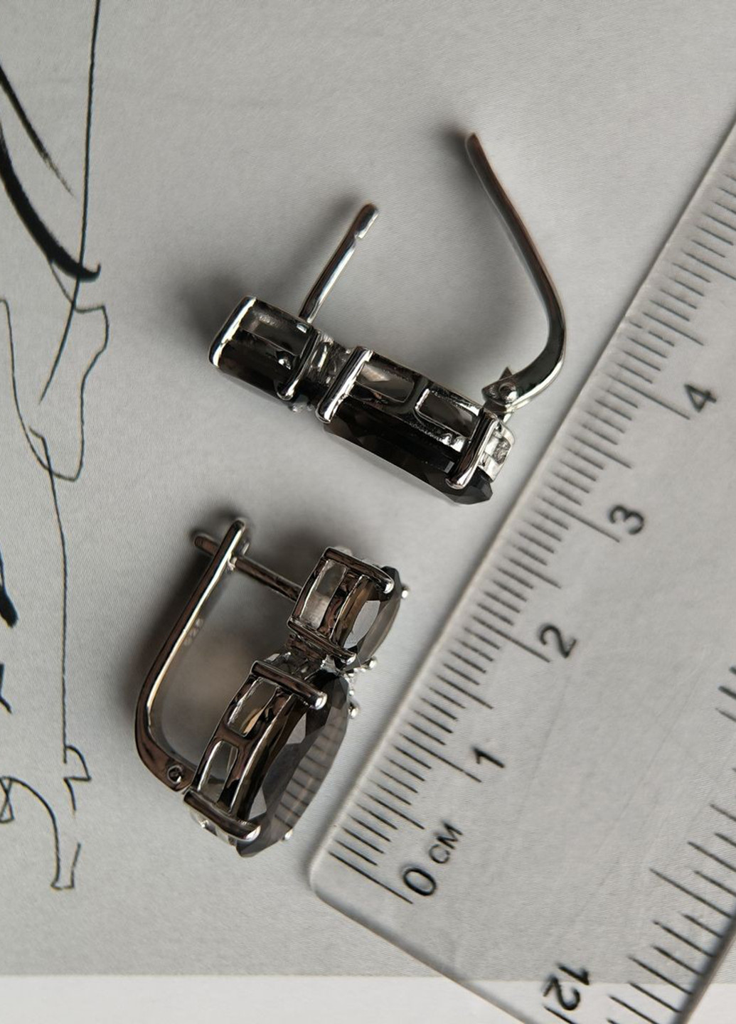 Сережки Silver Flame (329999930)