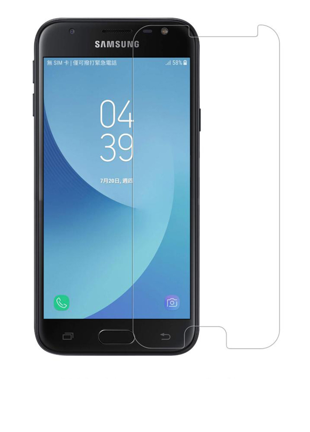 Защитное стекло Samsung J7 2017 CAA (96874495)