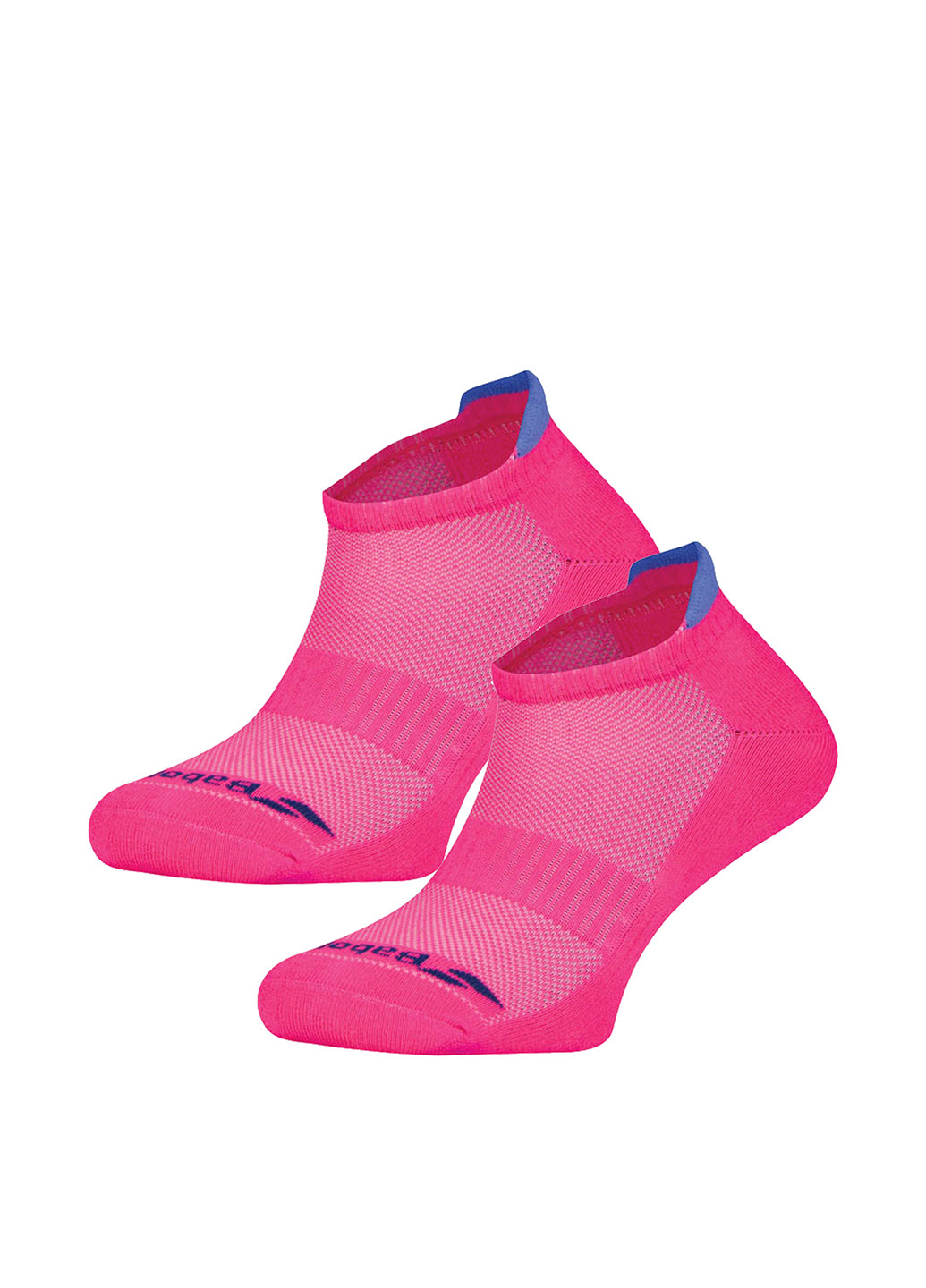 Носки (2 пары) Babolat логотипы розовые спортивные