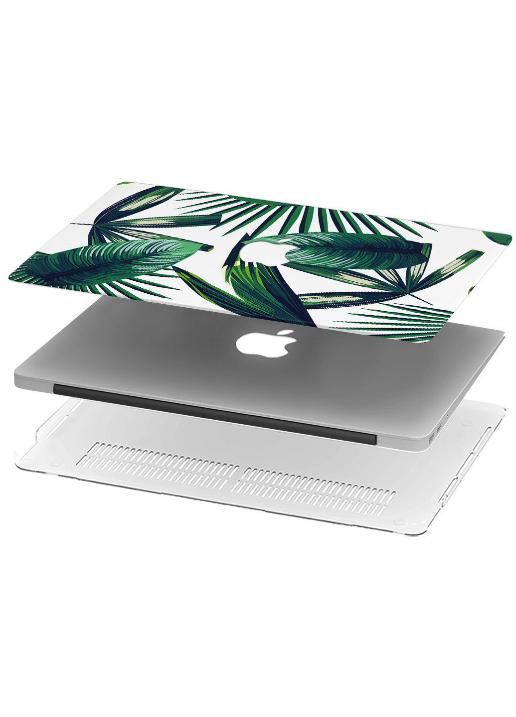 Чехол пластиковый для Apple MacBook Pro Retina 13 A1502 / А1425 Листья (Leaves) (6352-1680) MobiPrint (218531545)