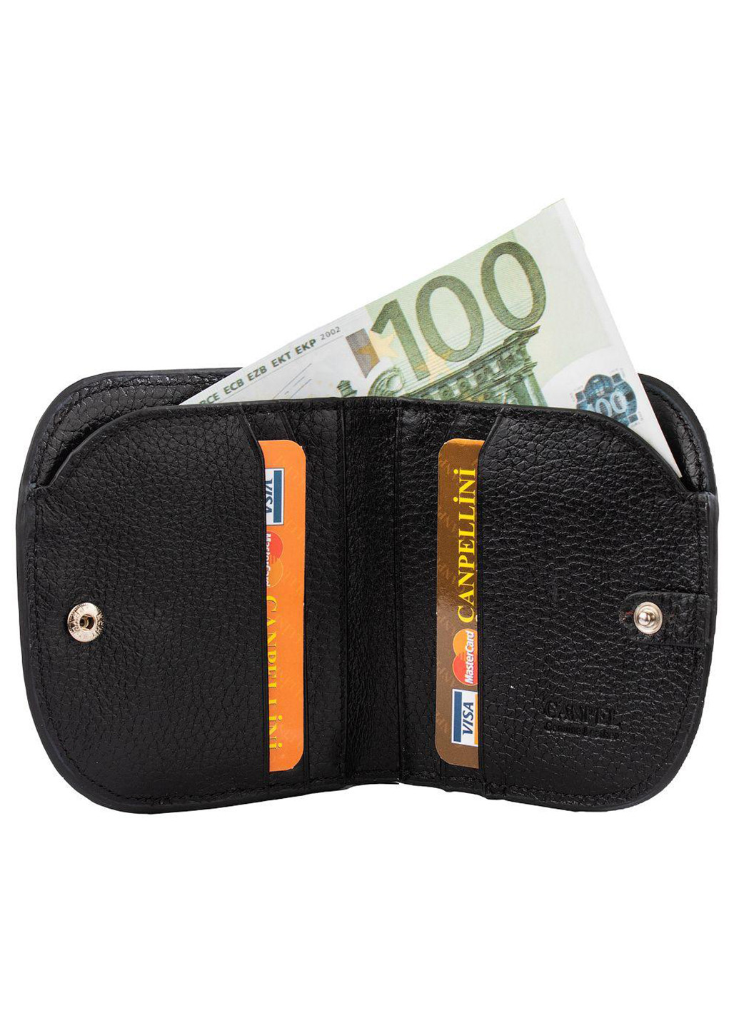 Жіночий шкіряний гаманець 10,5х10х2 см Canpellini (232989787)