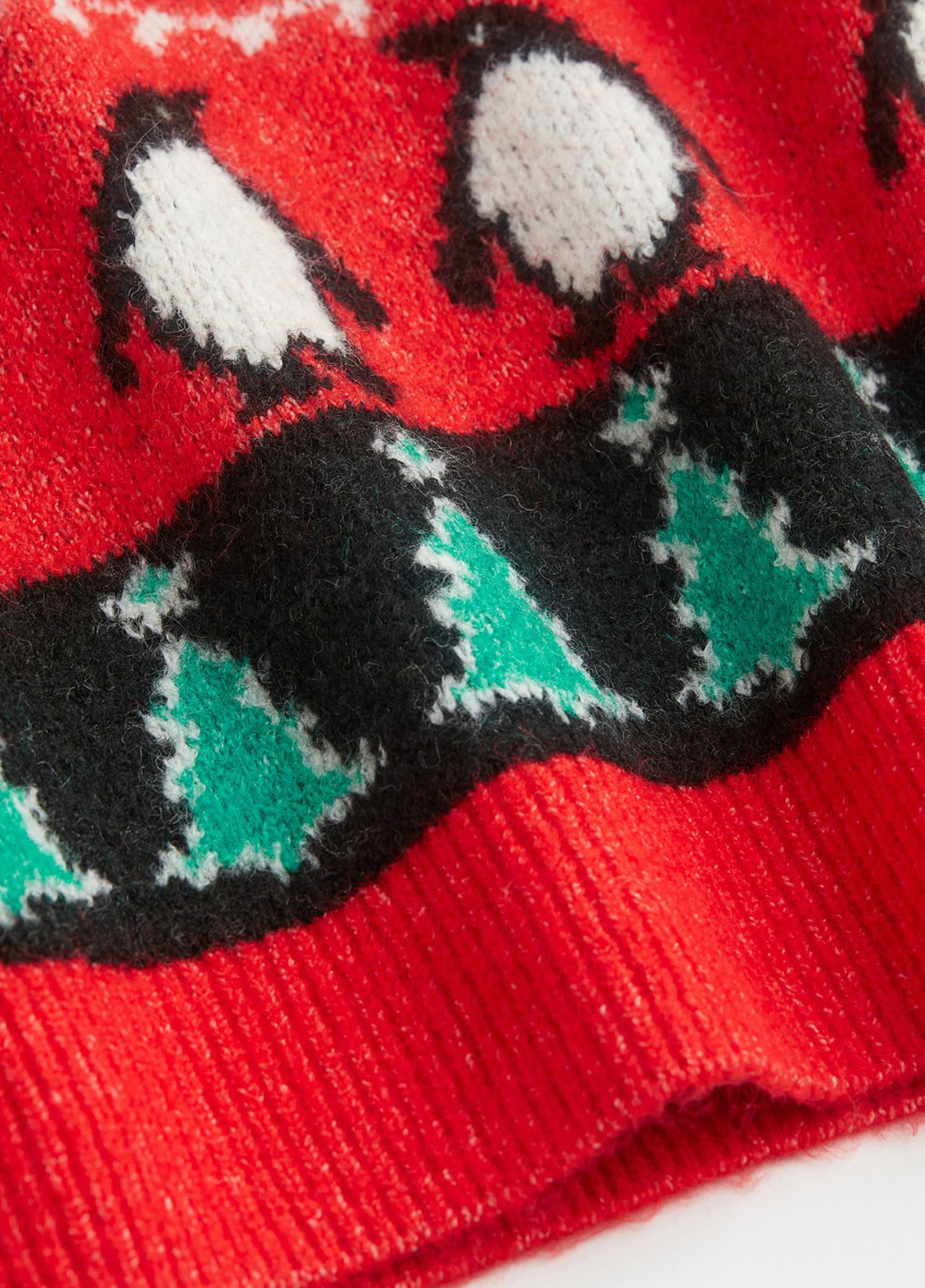 Красный зимний джемпер джемпер H&M