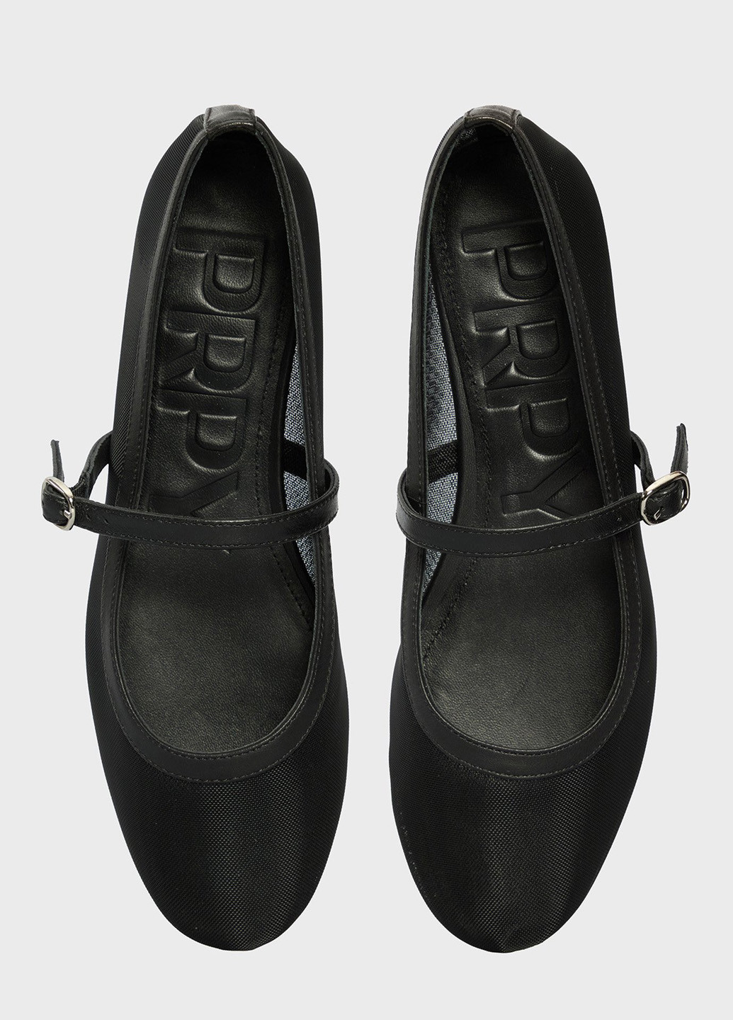 PRPY Туфли черный з текстиль, натуральная кожа, китай — лето (334684257)