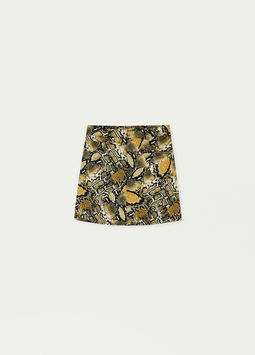 Оливковая (хаки) кэжуал змеиный юбка Pull & Bear