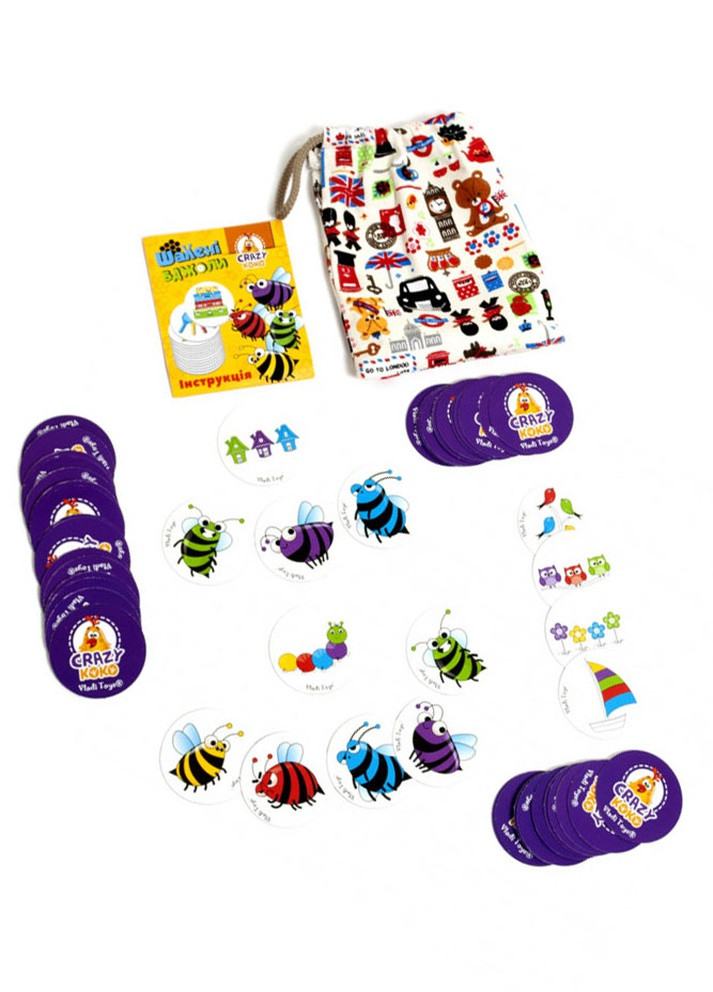 Гра в мишечку "Шалені бджоли" Vladi toys (255678961)
