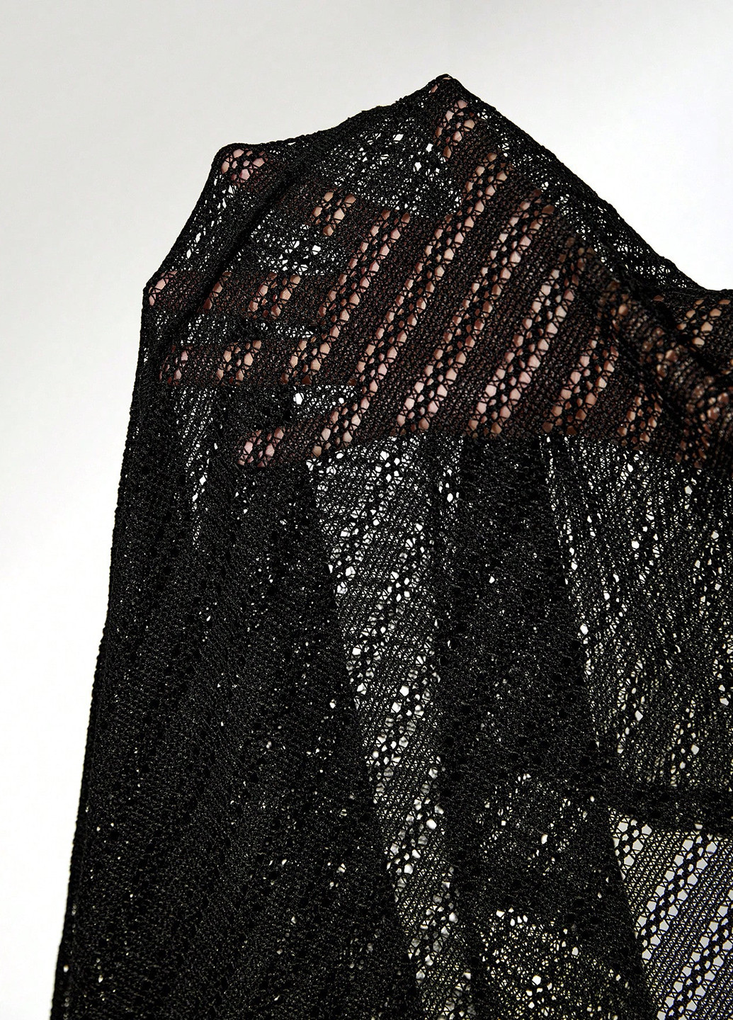 Чорна кежуал сукня з відкритою спиною SHEIN однотонна