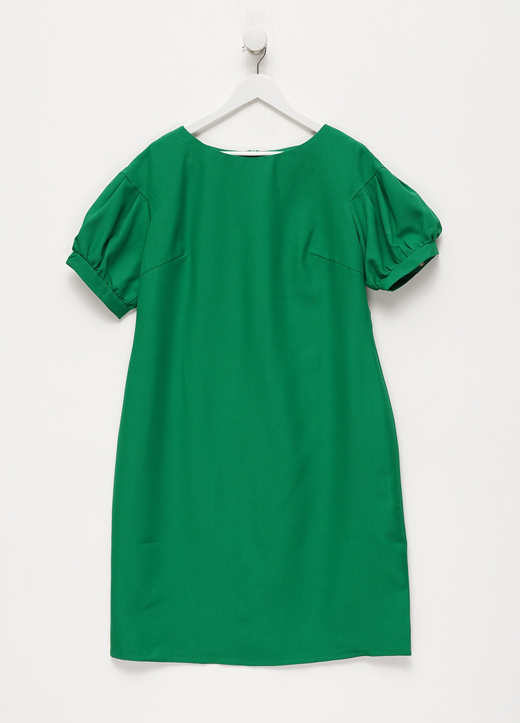 Зеленое кэжуал платье Maurini однотонное