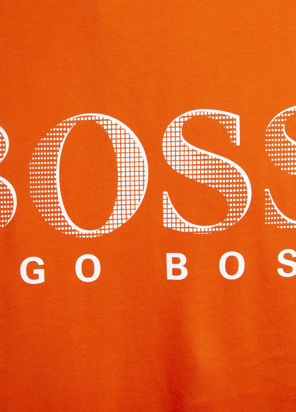 Помаранчева футболка Hugo Boss