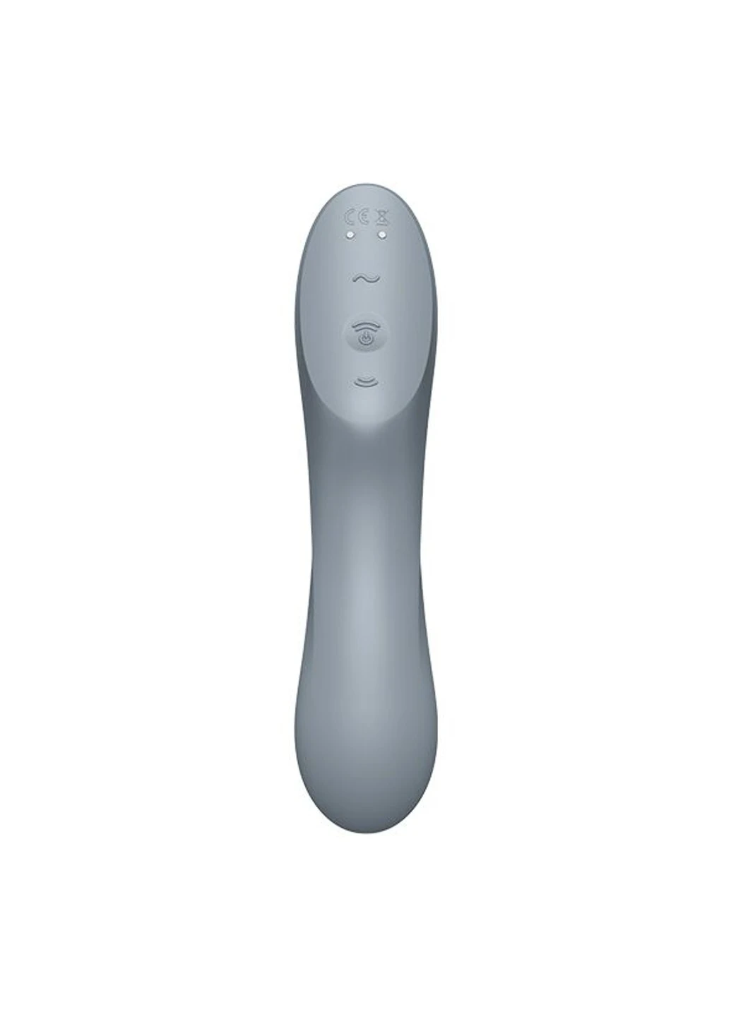 Вакуумный стимулятор с вибрацией Curvy Trinity 3 BlueGrey Satisfyer (254785170)