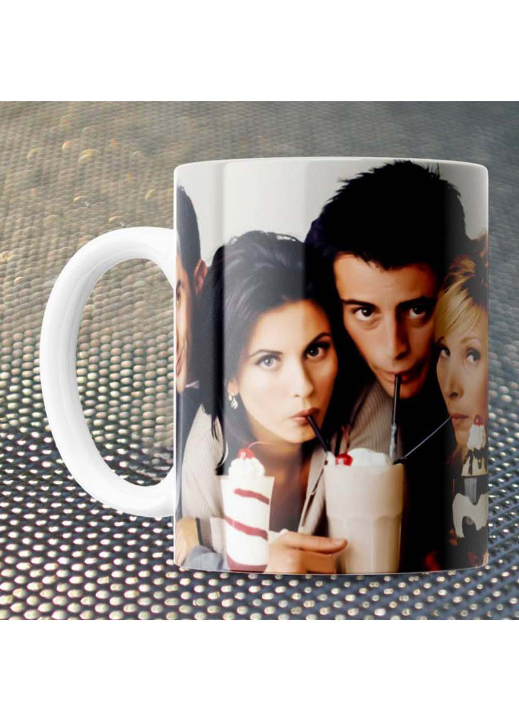 Чашка Fan Girl коктейли Друзья - Friends 330 мл (254915401)